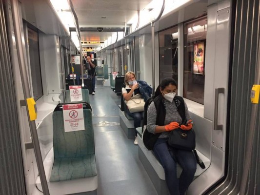 FGV desaloja a 395 pasajeros del Tram en menos de un año por no llevar la mascarilla obligatoria