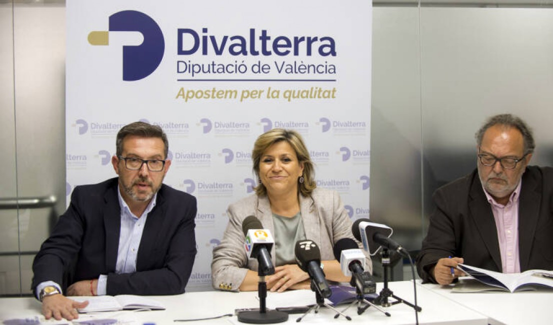 Víctor Sahuquillo, Agustina Brines y José Luis Vera, en una imagen de archivo. Foto: DIVAL - 