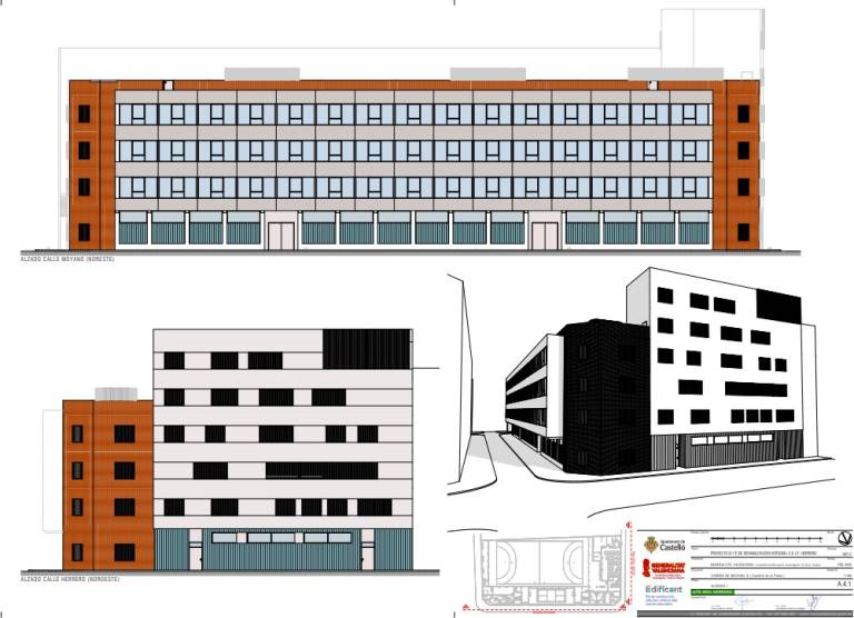 Civicons-Omega firma el contrato y debe culminar la reforma del CEIP Herrero en junio de 2022