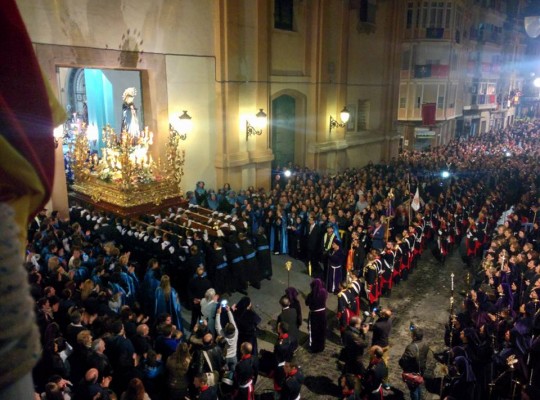 El particular 'vía crucis' de los marrajos: otro Viernes y Sábado Santo sin procesiones, y ya van tres años