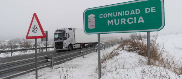 Un mes de enero de extremos en la Región: máximas altas y nevadas al paso de Filomena