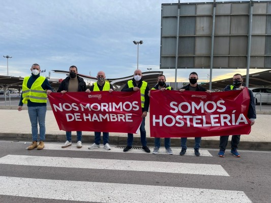 La hostelería de Castellón lleva este miércoles sus reivindicaciones al Congreso y el Senado