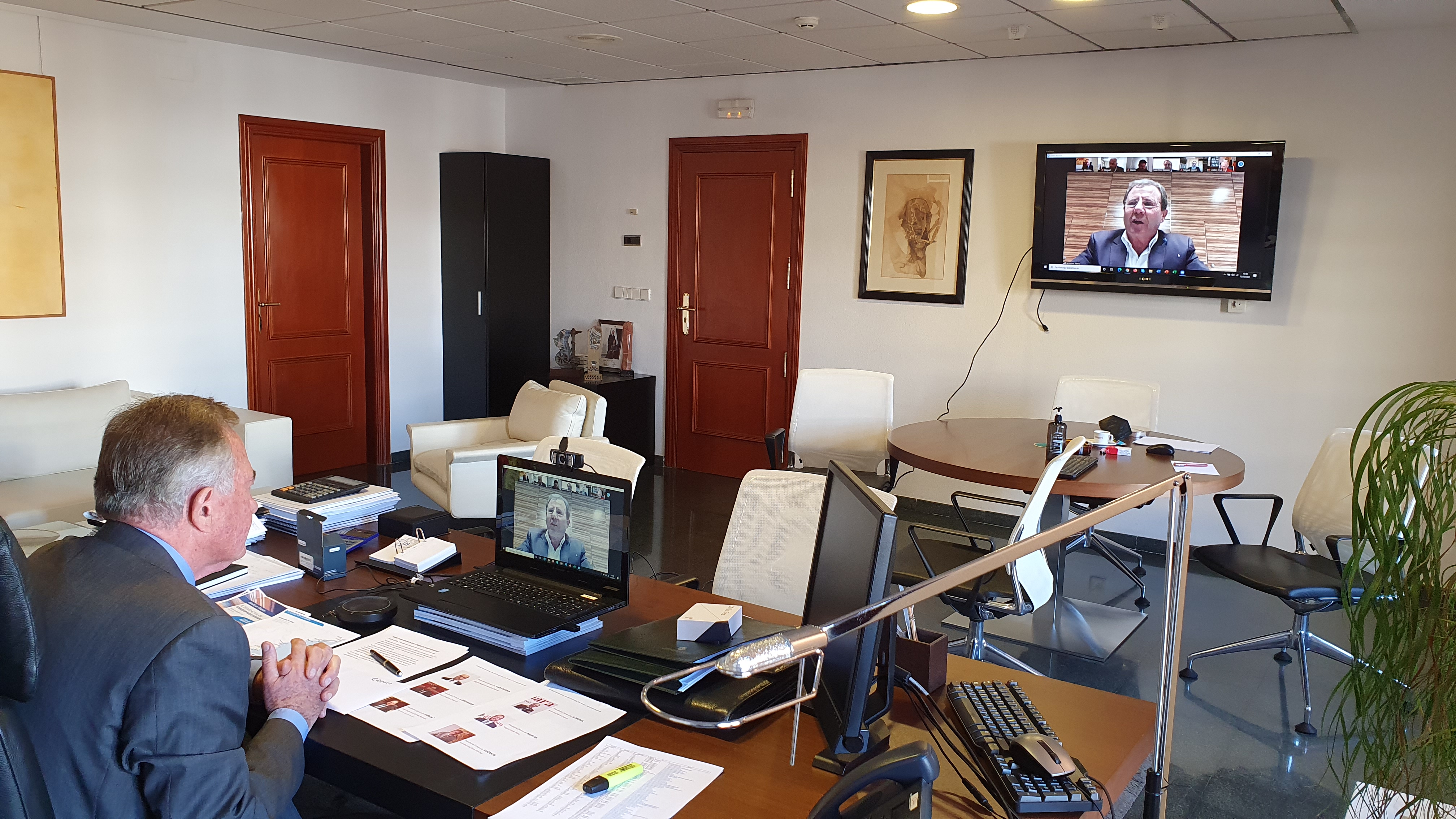 Las Cámaras de Almería, Alicante, Murcia, Cartagena, Lorca y Orihuela, en defensa del Corredor Mediterráneo por el litoral