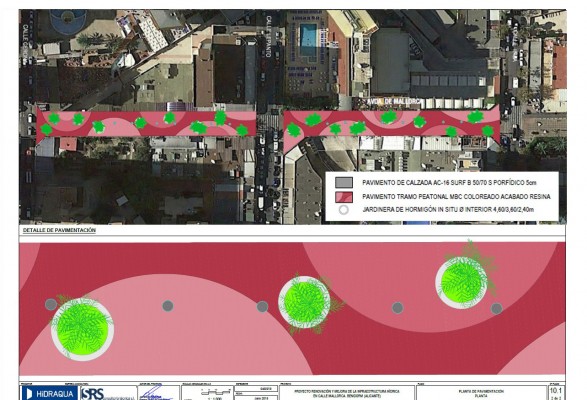 Benidorm 'levanta' la zona británica con obras por valor de 1,6 millones de euros
