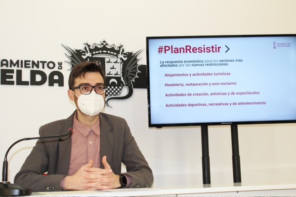 Novelda se une al Plan Resistir, que aportará más de 500.000 euros a autónomos y pymes locales