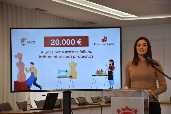 Xàtiva destina 20.000 euros en ayudas 