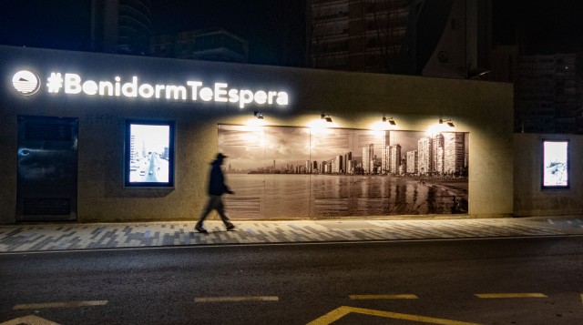 El Benidorm moderno y el del recuerdo se dan cita en el nuevo Espai d’Art Urbà Hispanitat