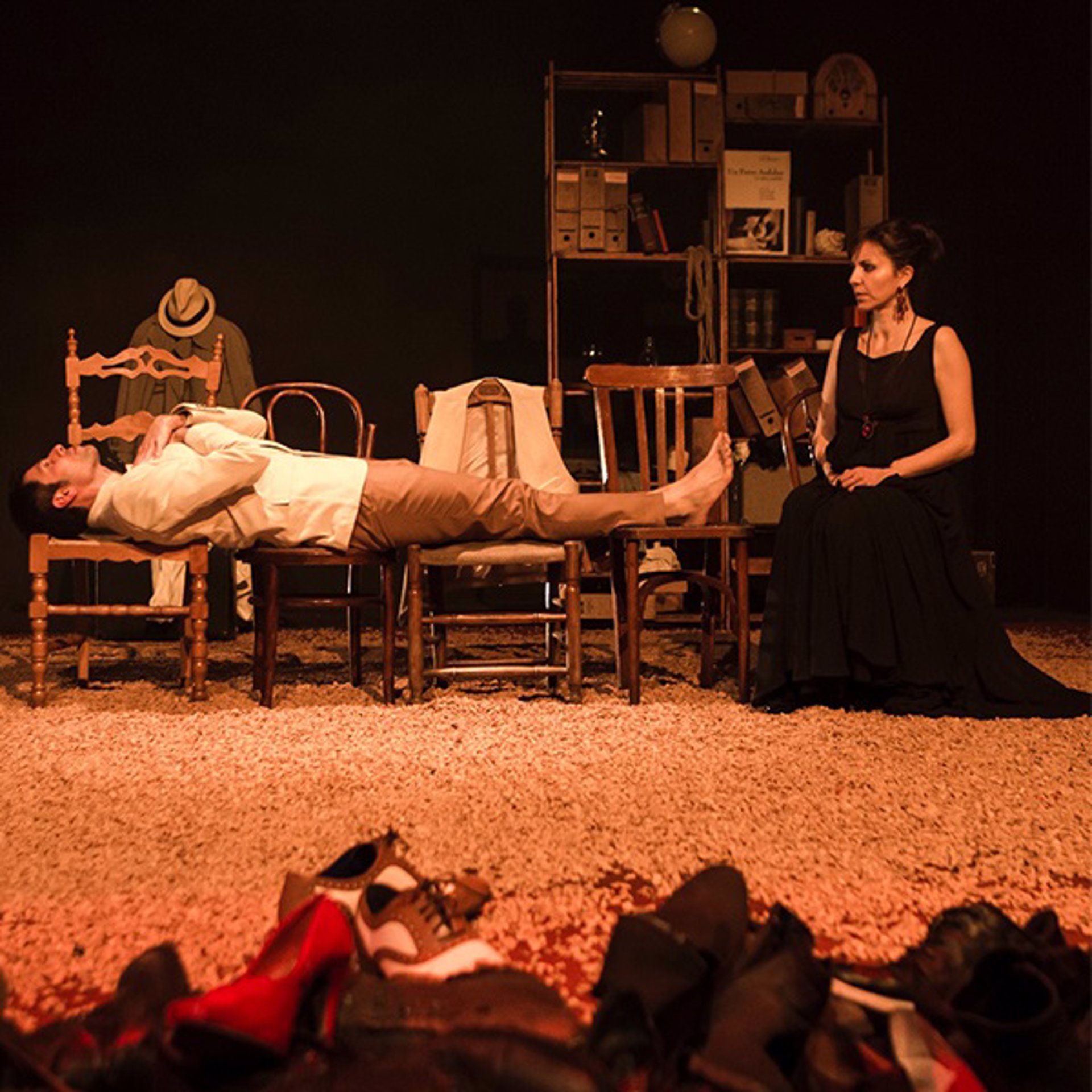 Sala Russafa acoge un retrato íntimo de Lorca con 'Federico, función sin título'