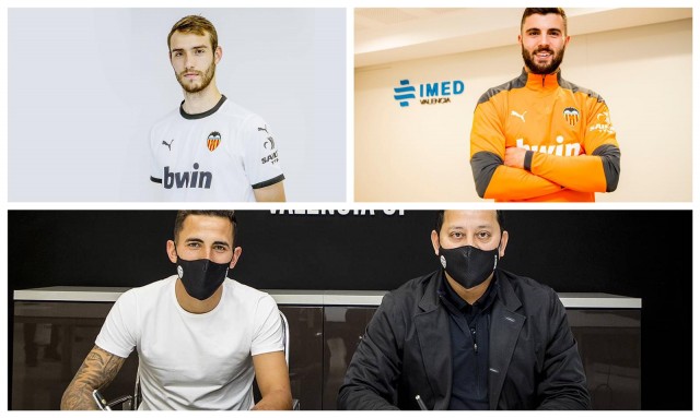 El Valencia no encuentra más salidas y se 'conforma' con tres fichajes