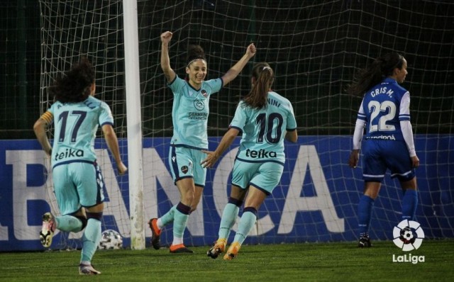 El Levante gana al Depor y es segundo despegándose de Real Madrid y Atlético
