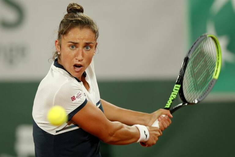 Sara Sorribes tropieza en las 'Melbourne Summer Series'