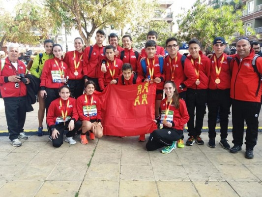 Cinco chicos y ocho chicas representarán a la FAMU en los Nacionales sub-16 y sub-20 de marcha