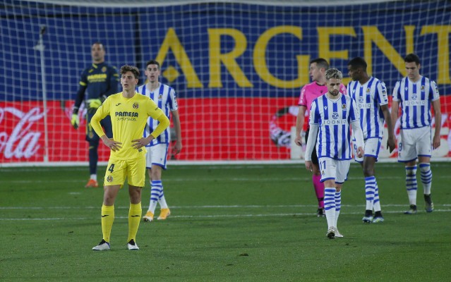 El Villarreal deja escapar la victoria ante la Real Sociedad en el tiempo añadido