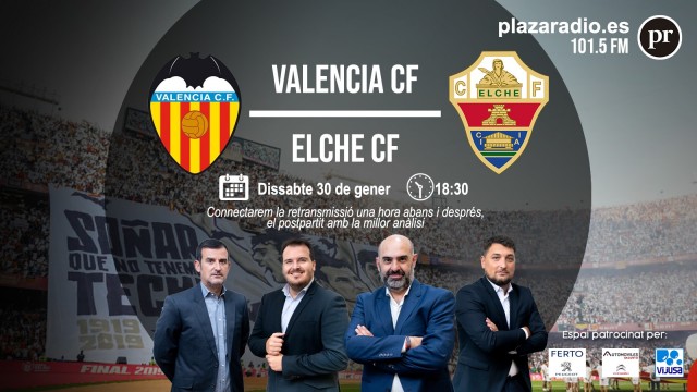 Sigue en directo el Valencia CF - Elche CF