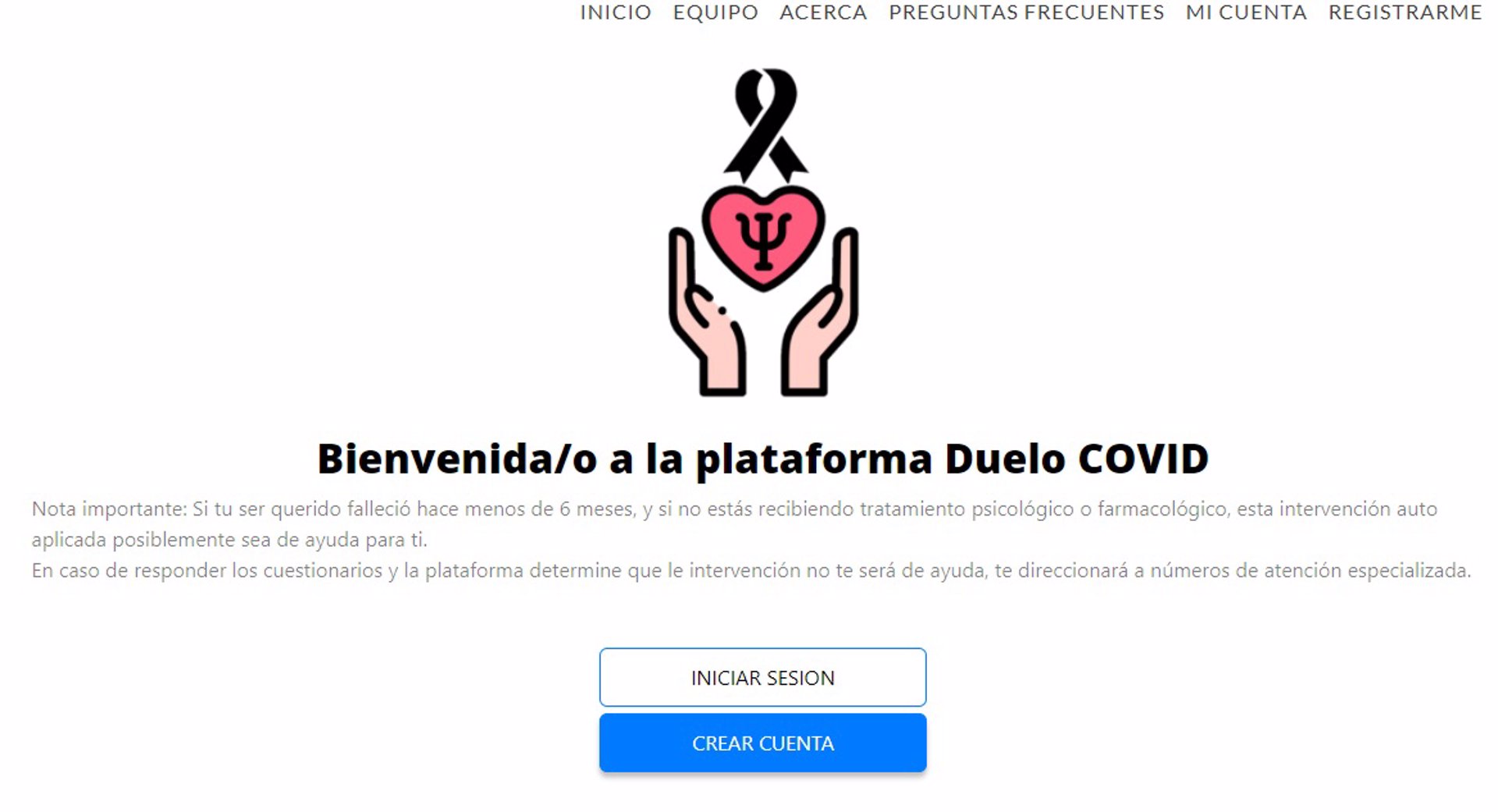  Nace 'DueloCovid', una plataforma online gratuita para afrontar el duelo tras la pérdida de un ser querido
