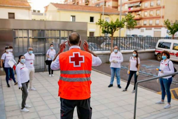 Cruz Roja alerta de una menor financiación para atender el volumen de demandas ante 
la covid-19
