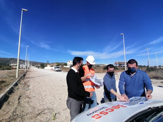 El Ayuntamiento de Peñíscola inicia las obras de reconstrucción de los accesos a su zona sur