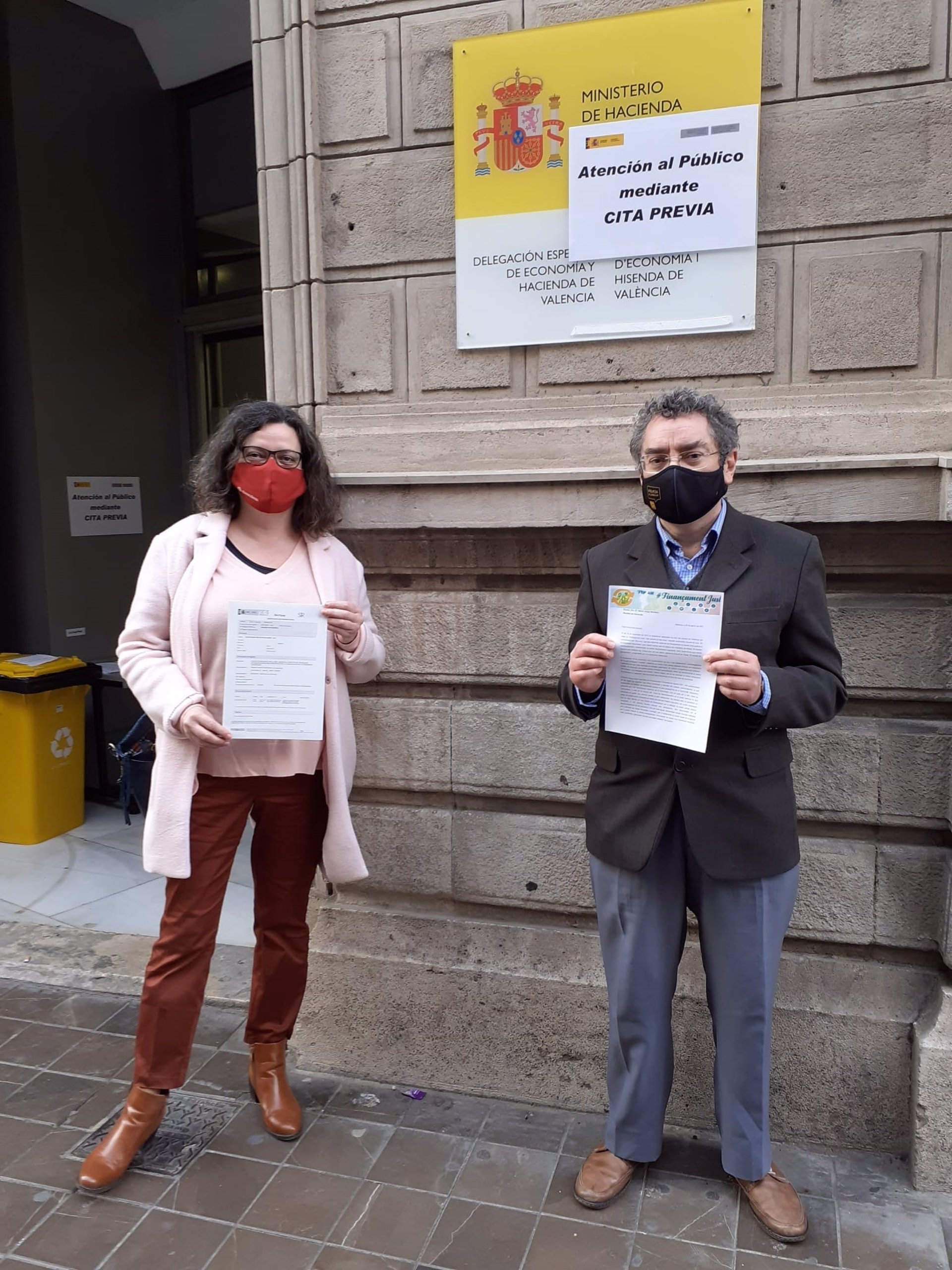 La Plataforma per un Finançament Just reclama por carta a Montero que inicie 