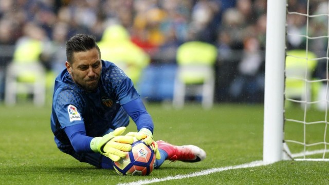 Diego Alves vuelve a los entrenamientos
