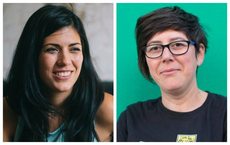 Naiara Davó y Pilar Lima. Foto: VP - 