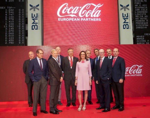 Coca-Cola European Partners más que duplica su beneficio hasta marzo