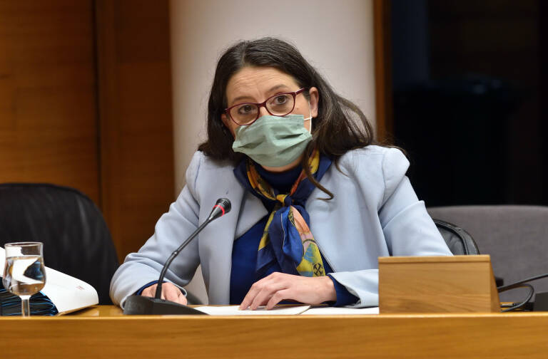 Oltra avisa de sanciones para las residencias que dejaron entrar a personas externas para vacunarse