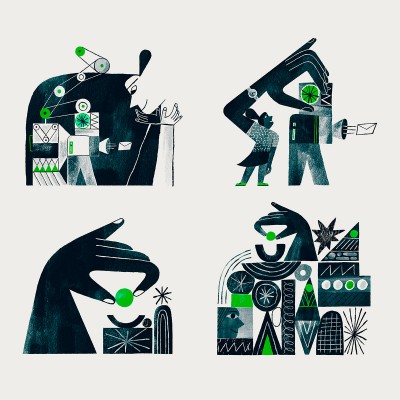 La ilustradora valenciana Malota colabora con Mailchimp
