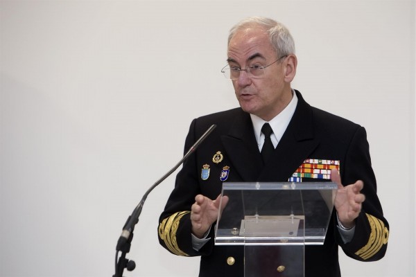 El cartagenero López Calderón, un almirante cercano, directo y con mucho bagaje