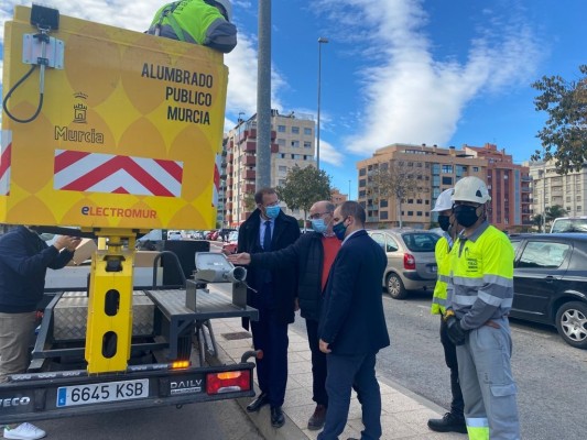Las nuevas luminarias de Murcia ahorran cinco millones de euros y 17 millones de kilos de CO2