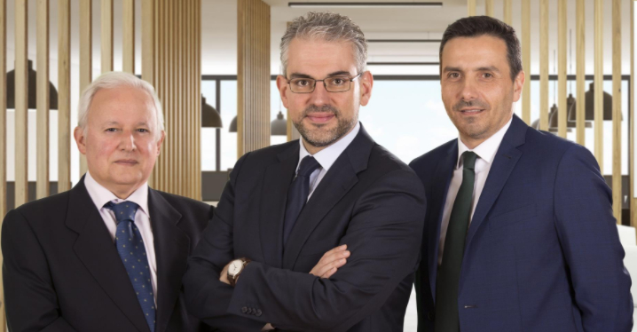 José María Lecube, Alfonso Benito y Carlos Gutiérrez (de izquierda a derecha) de Dunas Capital - 