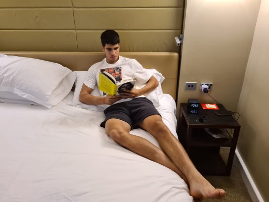 Rafa Nadal, la inspiración de un Alcaraz encerrado en su habitación