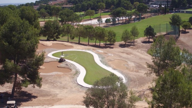 El Club de Golf El Bosque arranca la fase final de las obras de reforma del campo