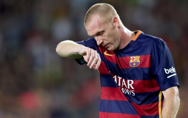 Mathieu no estará ante el Valencia CF