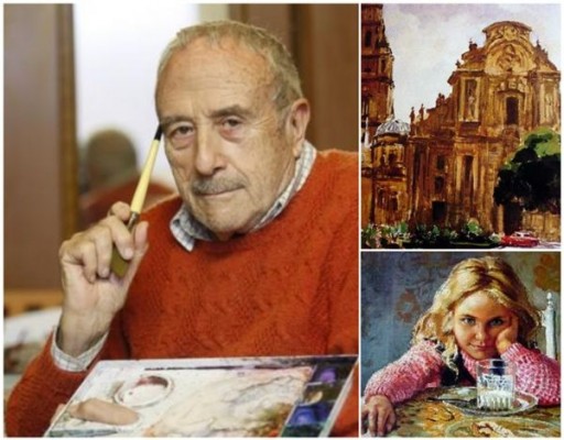Muere el gran pintor murciano José María Falgas 