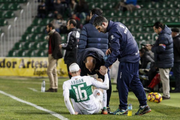 Ocho bajas para el partido con el Mallorca

