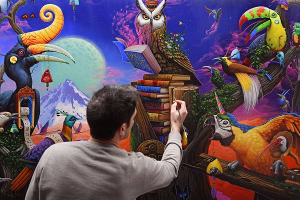 Dulk lleva su naturaleza coloreada a Nueva York
