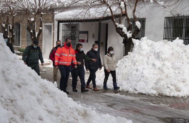El dispositivo especial por la borrasca Filomena ha costado a la Diputación 360.000 euros 