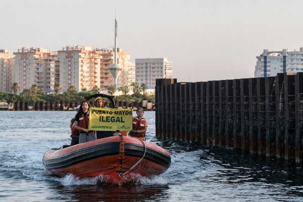 La Manga recupera un kilómetro de playa virgen y 25 hectáreas de arenales tras la reversión de Puerto Mayor  