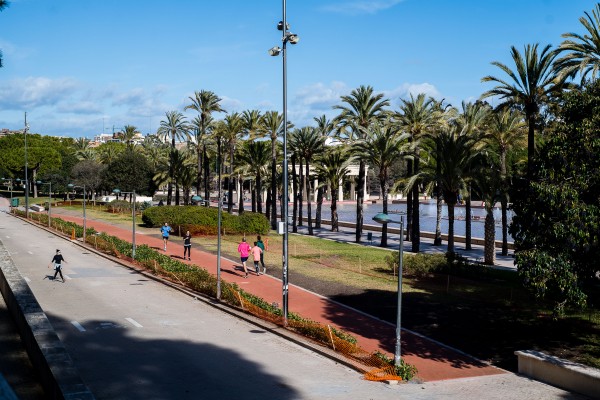 El Circuit 5K abre su nuevo tramo en el Palau de la Música y finaliza otras mejoras de superficie