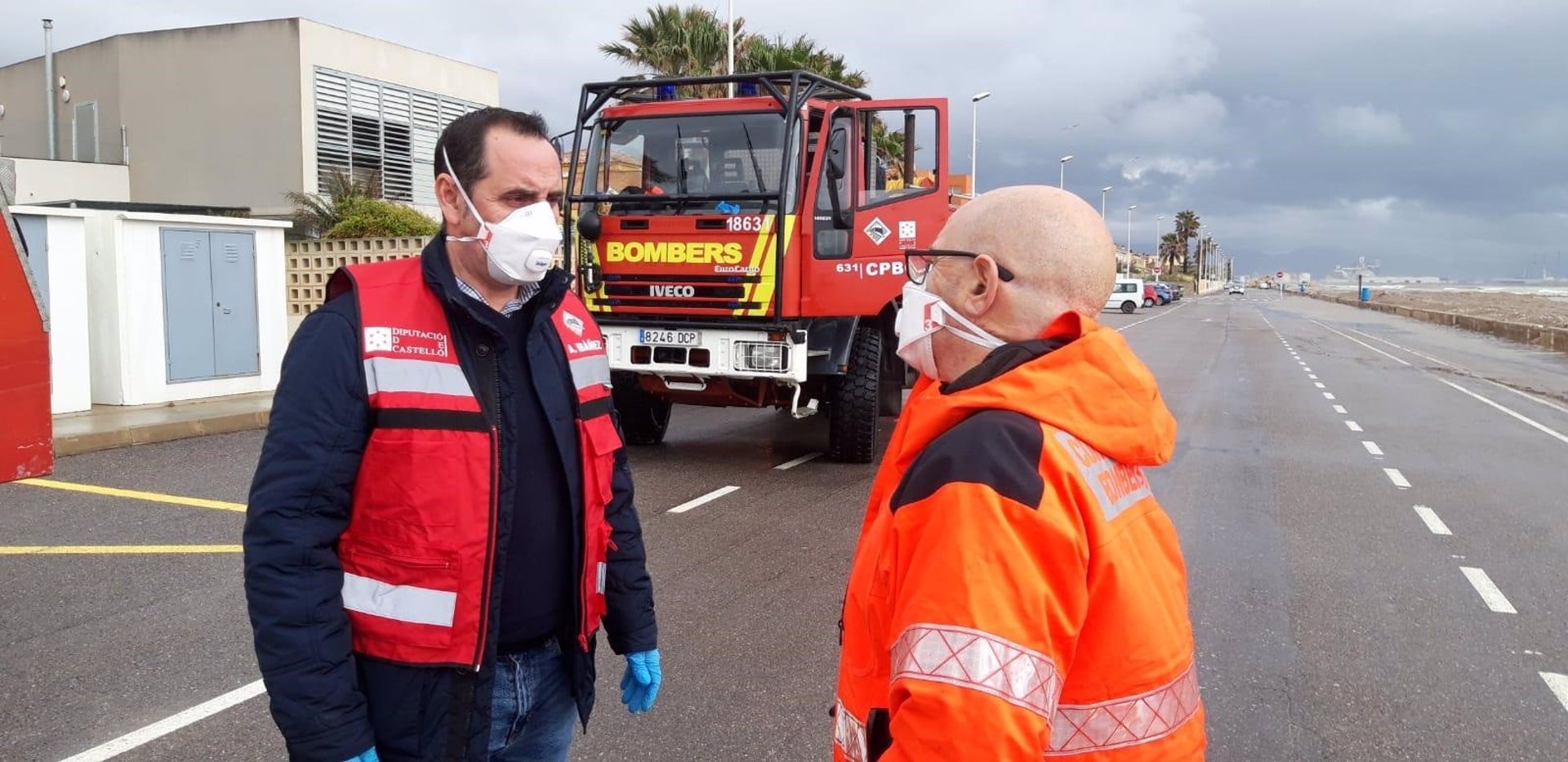 Diputación pide a la población que extreme este viernes las precauciones ante fuertes rachas de viento
