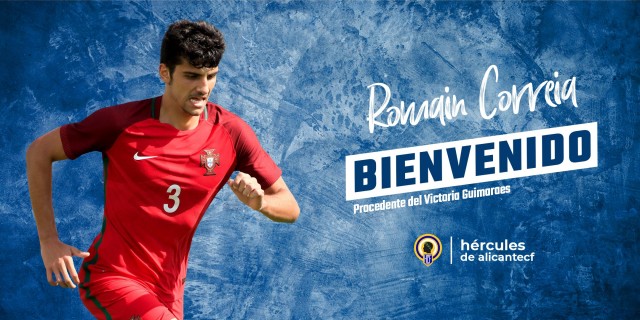 El Hércules logra la cesión del central portugués Romain Correia