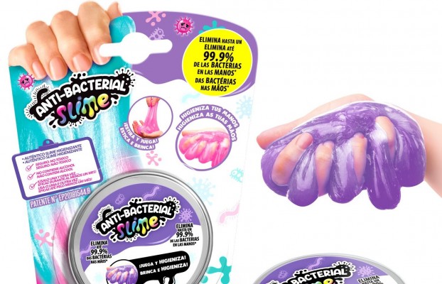 La juguetera alicantina Canal Toys patenta el 'slime' que desinfecta las manos mientras juegas