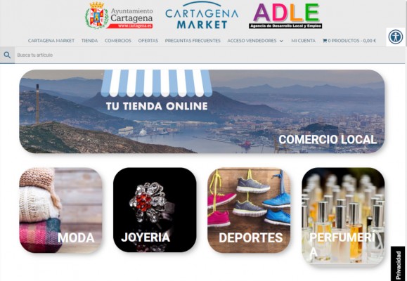 Cartagena Market registra más de 50.000 páginas visitadas en su primer día de venta de productos online