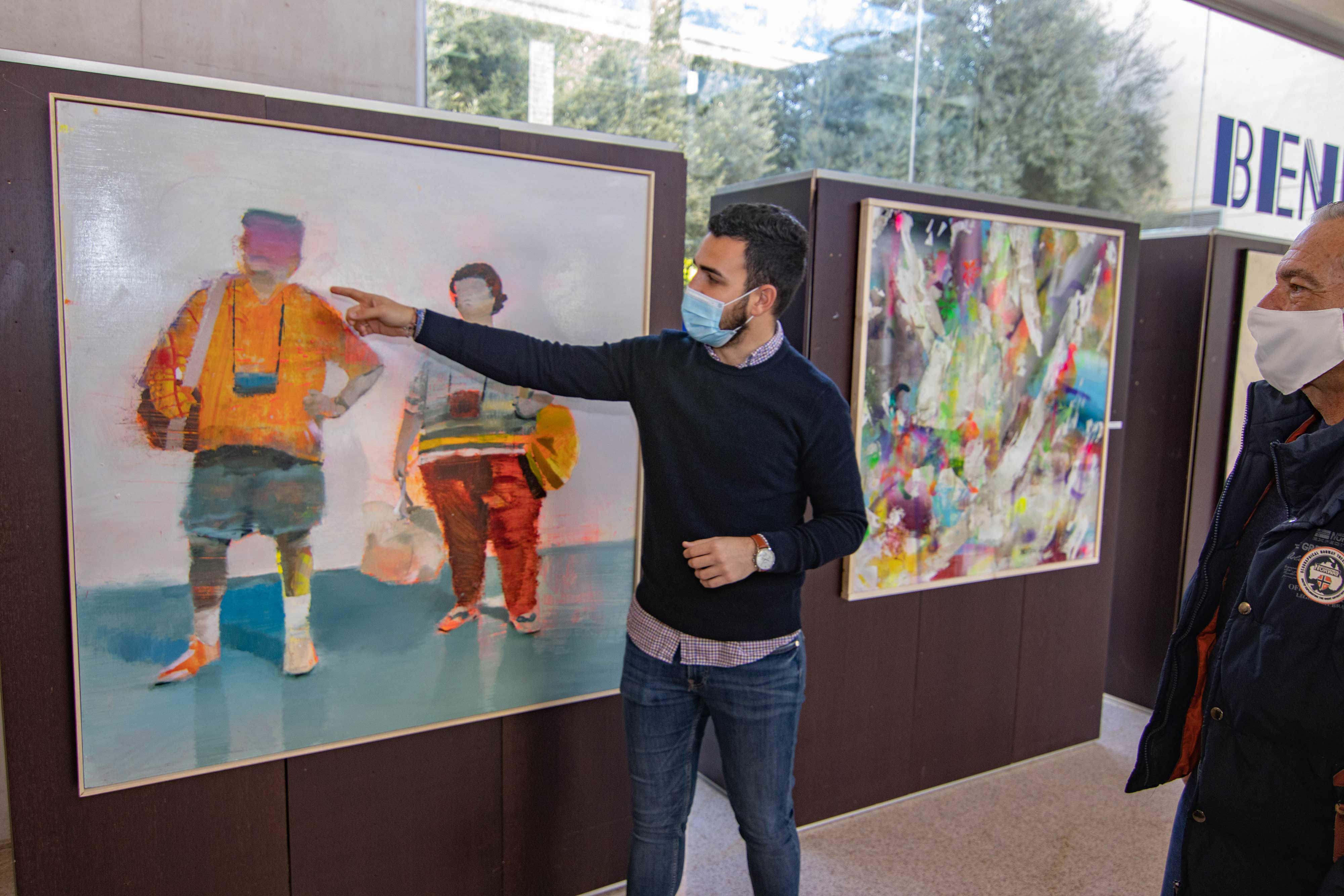 Los nuevos creadores exponen en el Espai d’Art del Ayuntamiento de Benidorm

