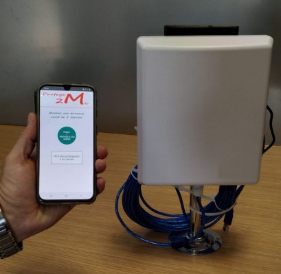 La app de la UA con financiación del Consell contra la covid-19 pone el foco en la distancia social