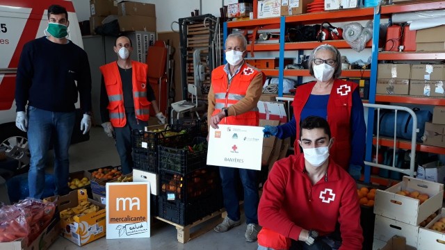 Mercalicante dona 37.146 kilos de alimentos para el desarrollo de iniciativas solidarias en 2020