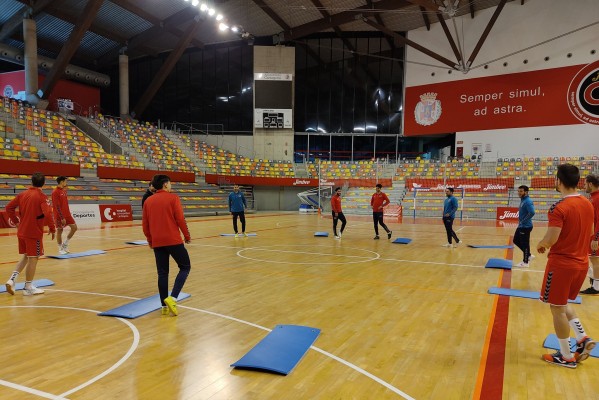 El Jimbee Cartagena vuelve a entrenar tras el confinamiento obligado por el coronavirus

