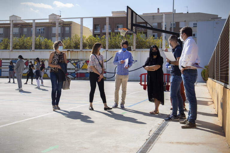 Las obras para desmasificar el IES Serra d'Espadà de Onda acabarán en 2023 mientras Almassora licita dos colegios