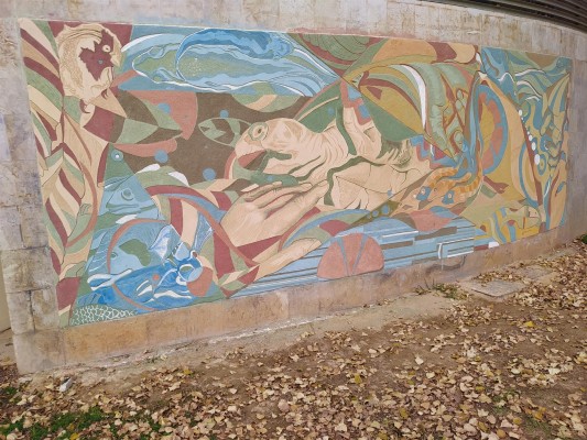  Castelló proyecta la bioconstrucción con un mural en el parque Rafalafena