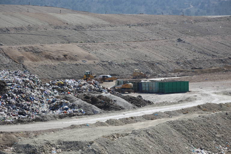 Las instalaciones de la planta de tratamiento de Alicante, en la partida de Fontcalent. - 